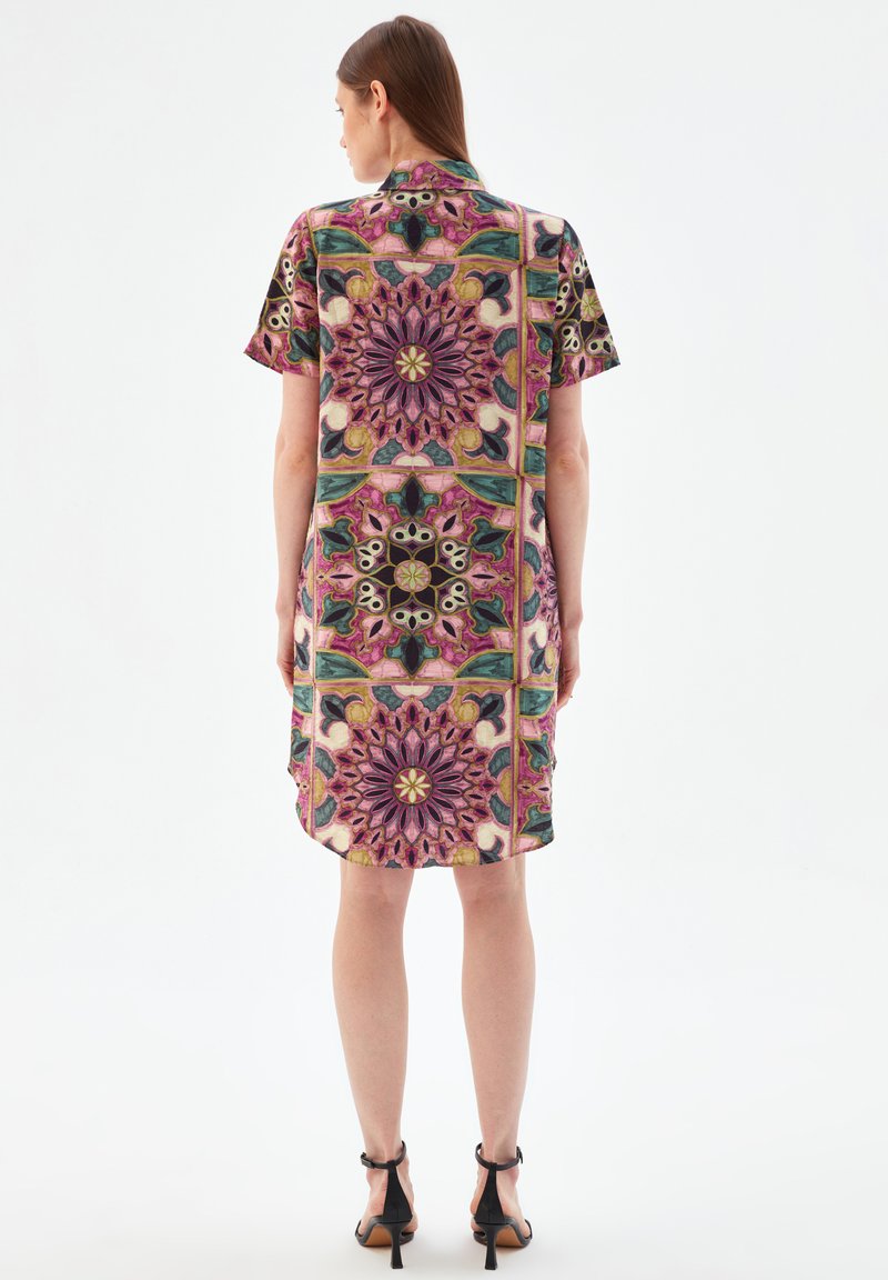  VALERIE - Blusenkleid - Printed Purple