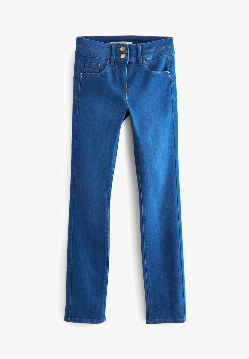 Next LIFT SHAPE - Jeans Slim Fit - Bright Blue Denim