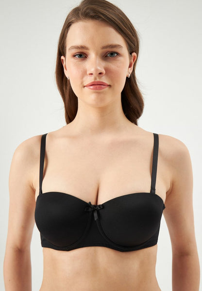 EROS ADELA - Trägerloser/variabler BH - Black