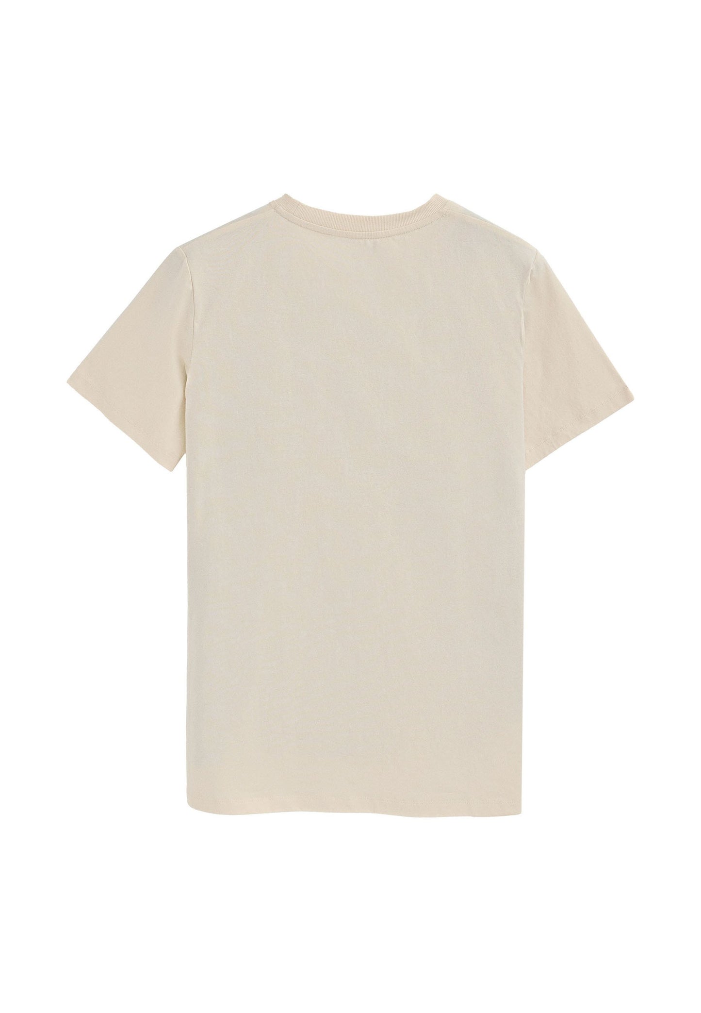 POLO CLUB SHORT SLEEVE U NECK HW25 MIN TITLE - Print T-shirt - Ecru