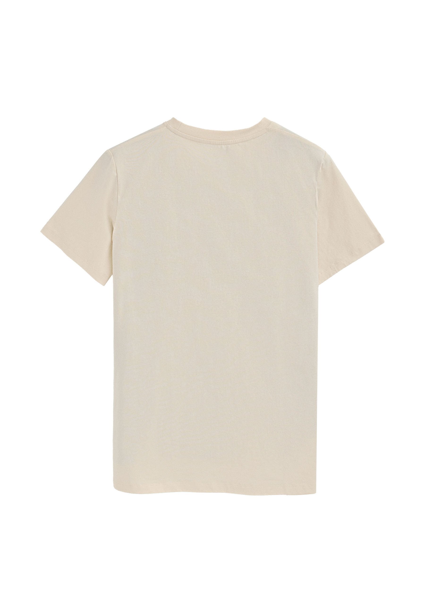 POLO CLUB SHORT SLEEVE U NECK HW25 MIN TITLE - Print T-shirt - Ecru