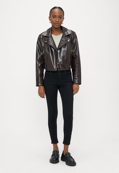 ONLY Petite ONLKENDELL ZIP - Jeans Skinny Fit - Washed Black