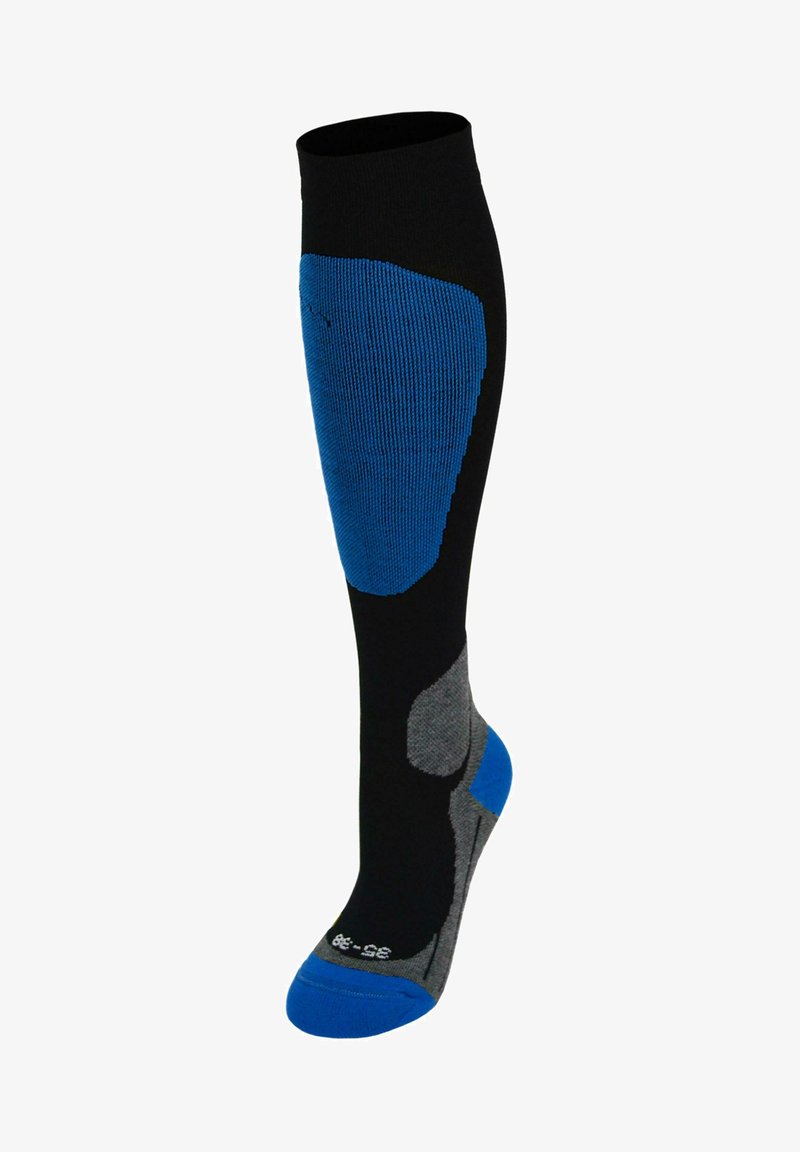  COMPRESSION KNEE SPORT - Kniestrümpfe - Dunkelbraun/hellbraun