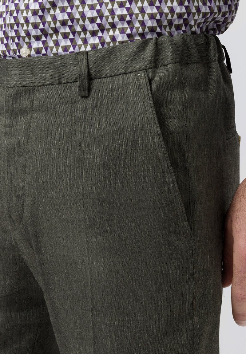 Pierre Cardin FUTUREFLEX PC-RICK-4 - Stoffhose - Kalamata