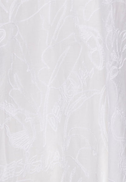 Desigual KAFTAN FLOWER CLARA - Cape - White