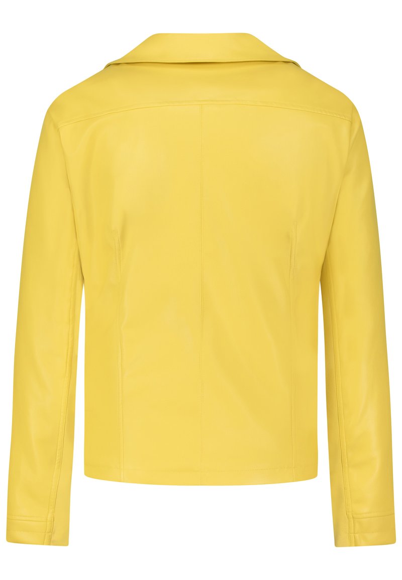 October Kunstlederjacke - Yellow