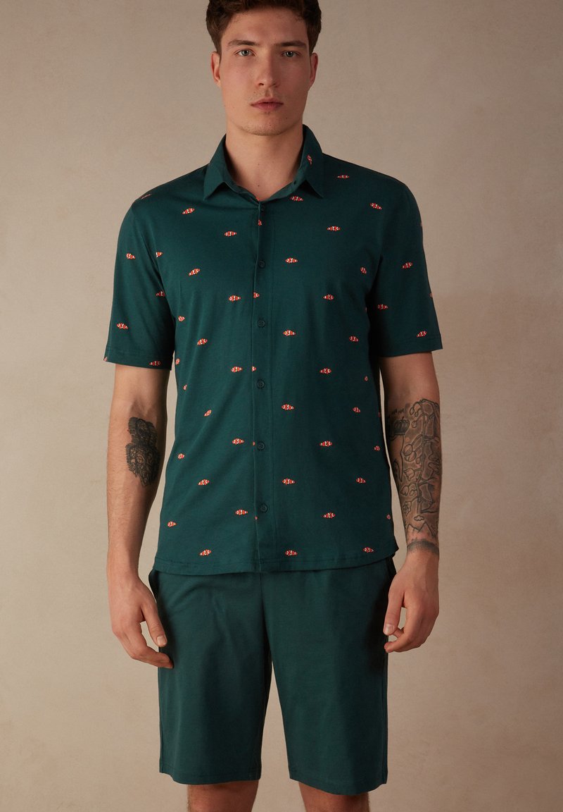 Intimissimi SET - Pyjama - Clownfish-print Dark Green