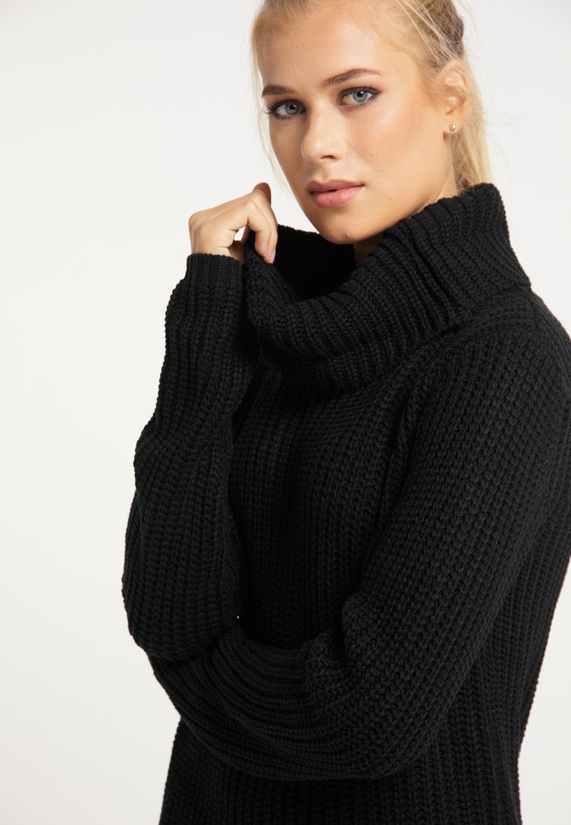 ICEBOUND PALPITO - Strickpullover - Schwarz