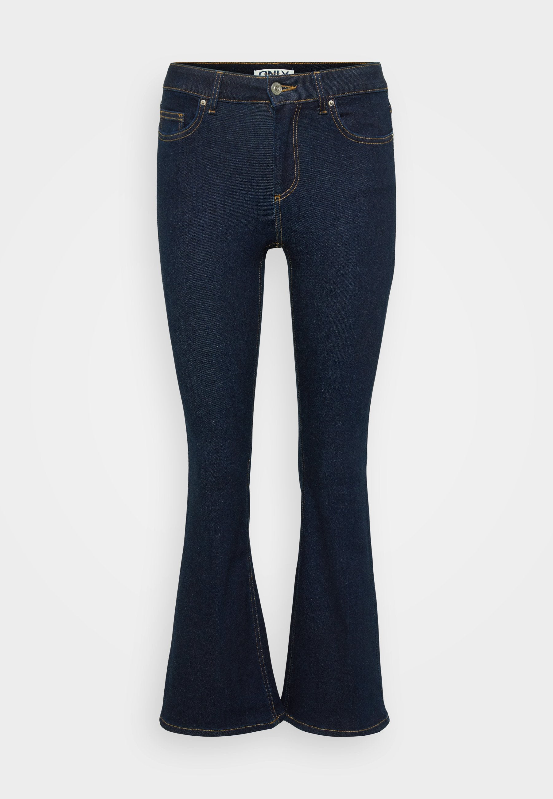 ONLY Petite ONLBLUSH MID WAIST - Flared Jeans - Special Blue Grey Denim