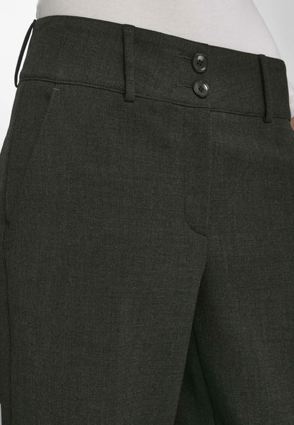 Stoffhose - Anthrazit Melange