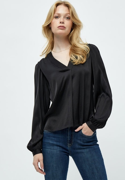 Minus CATY - Bluse - Black