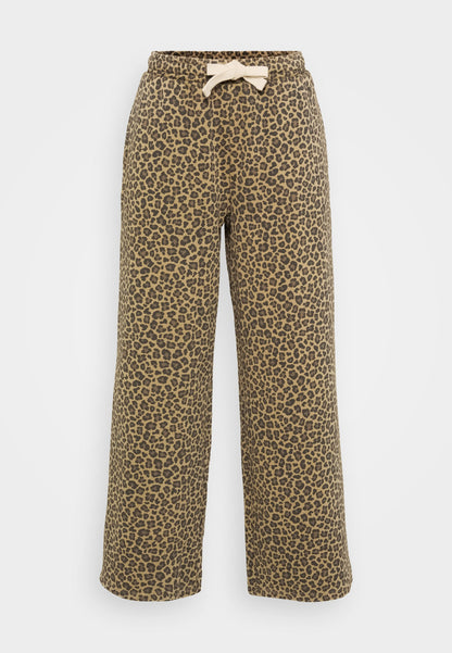 ONLY Petite ONLLEO PANTS - Trousers - Travertine