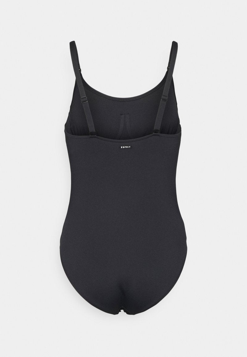 ESPRIT TURA BEACH SWIMSUIT WITH WIRE - Badeanzug - Black