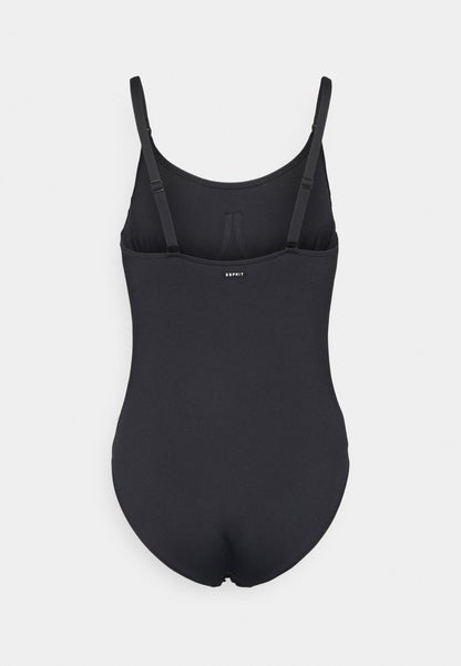 ESPRIT TURA BEACH SWIMSUIT WITH WIRE - Badeanzug - Black