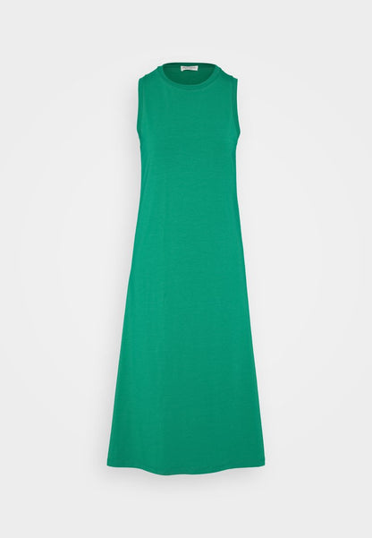 Marc O'Polo SLEEVE LESS EASY FIT - Jerseykleid - Vivid Green