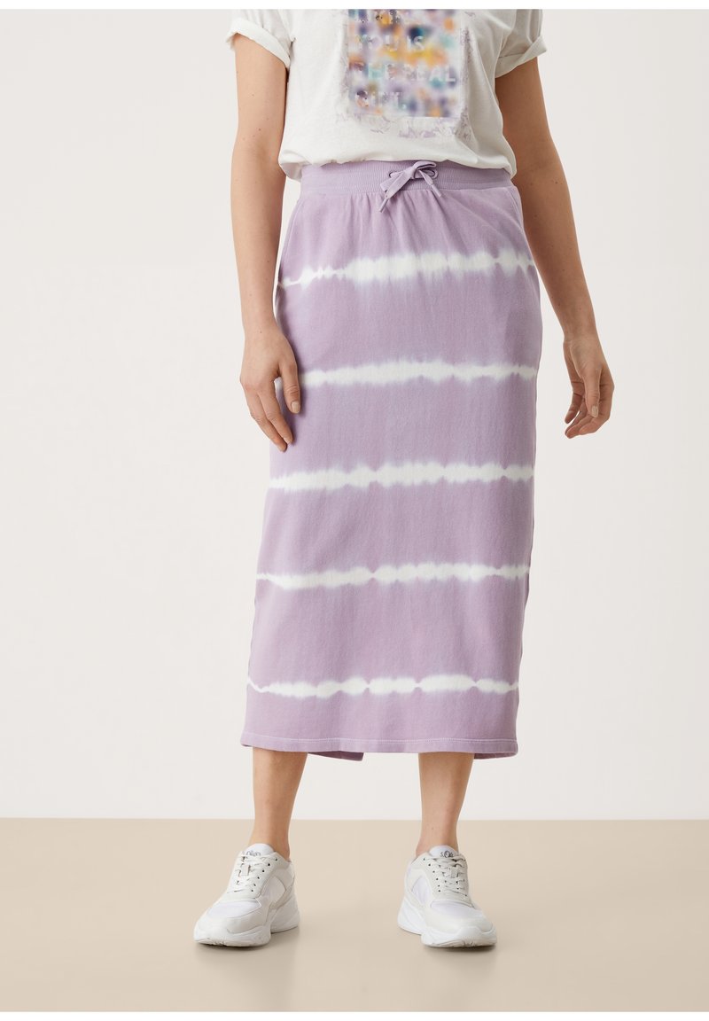 S.Oliver Maxirock - Lilac Tie Dye