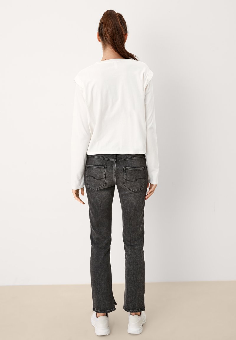 QS By S.Oliver Langarmshirt - Cream