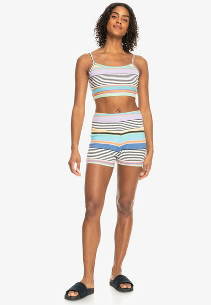 Roxy BEST TIME OF DAY - KUSCHELIGE AUS FÜR FR - Shorts - Anthracite Good Vibration
