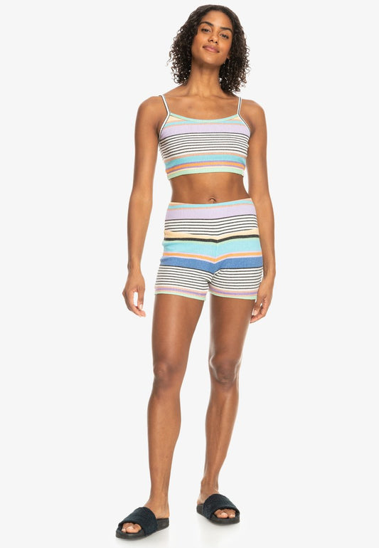 Roxy BEST TIME OF DAY - KUSCHELIGE AUS FÜR FR - Shorts - Anthracite Good Vibration