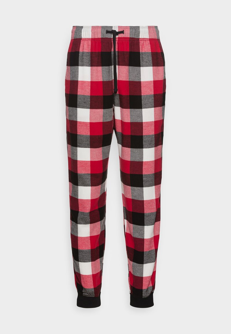 Hollister Co. JOGGER BOTTOM SET - Pyjama - Buff Check
