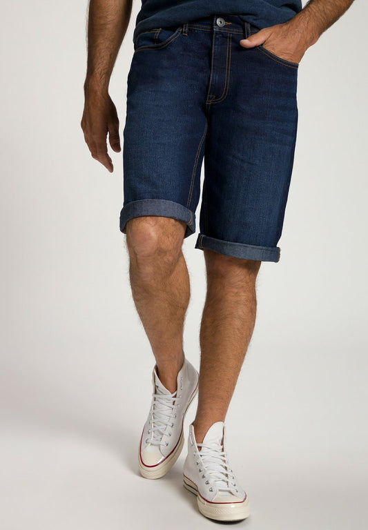 JP1880 Jeans Shorts - Jean Bleu Foncé