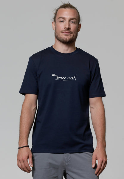  Print T-shirt - French Navy