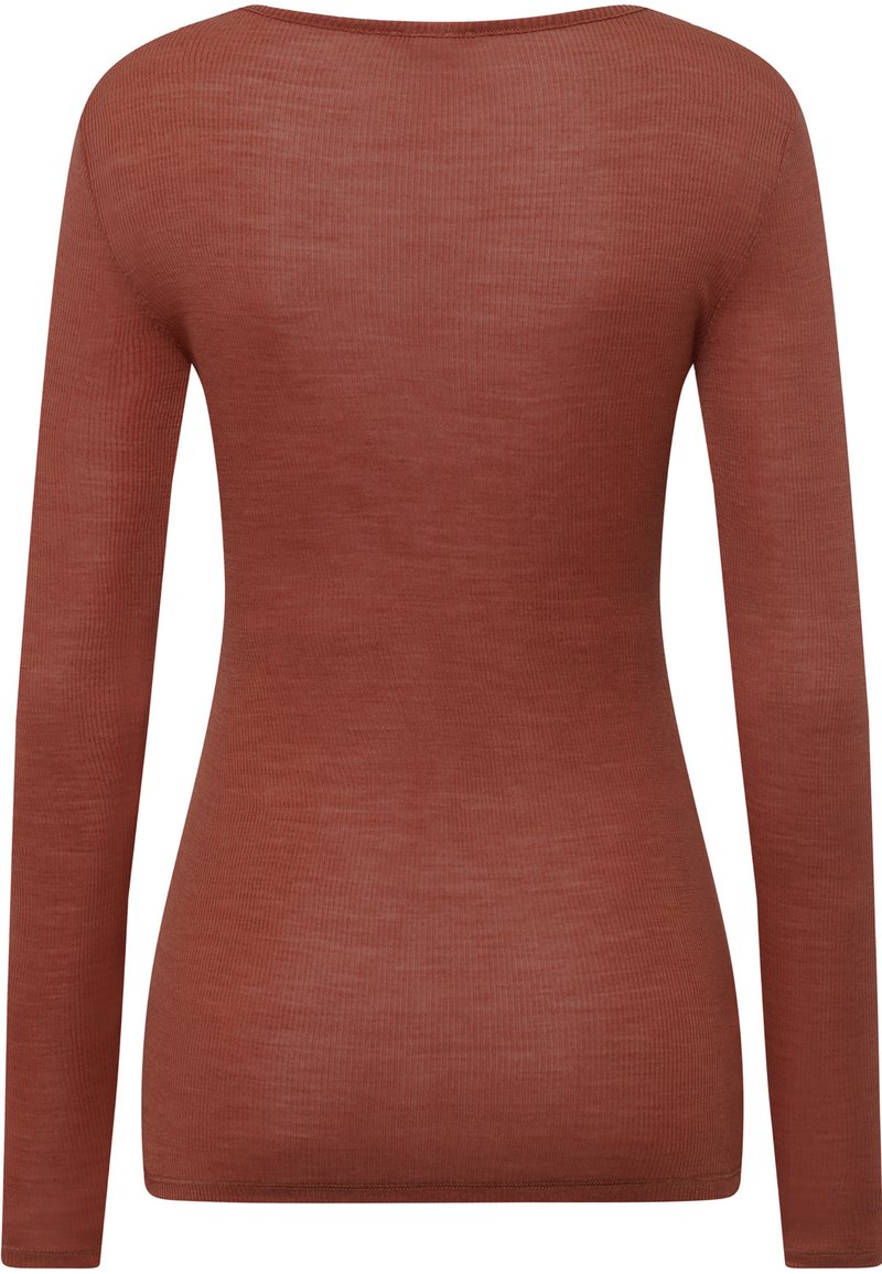 HANRO Nachtwäsche Shirt - Marsala