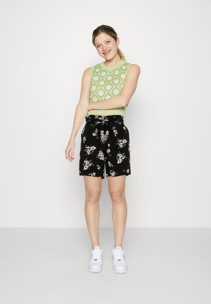 Vero Moda VMEASY - Shorts - Black/multi-coloured