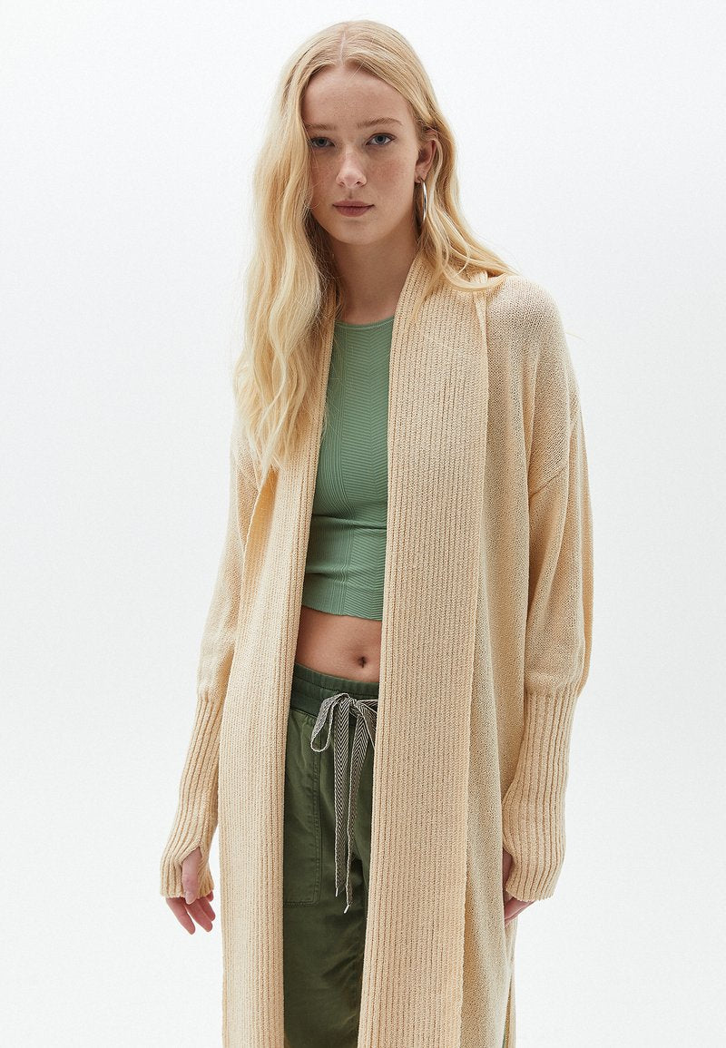  Strickjacke - Macadamia