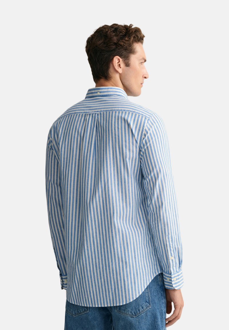 Gant REG STRIPE - Hemd - Blue