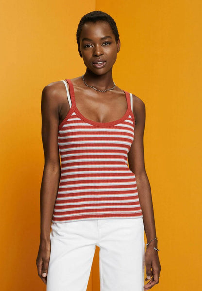 ESPRIT Top - Terracotta New