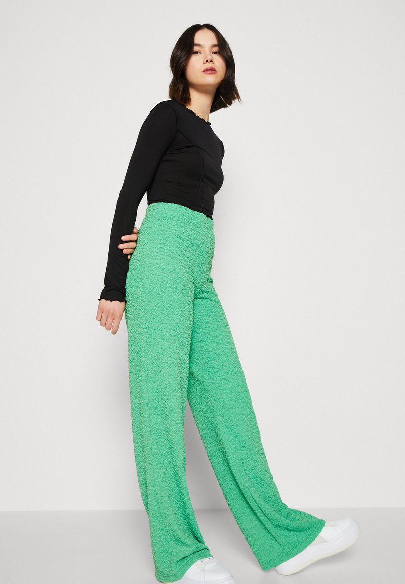 LAURA PANTS - Stoffhose - Green