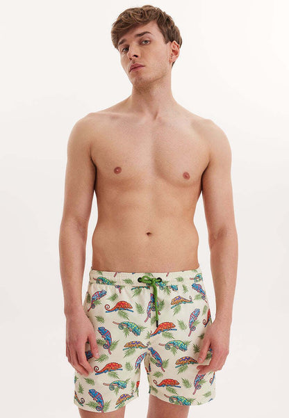  WMPATTERN - Badeshorts - Turquoise Aop