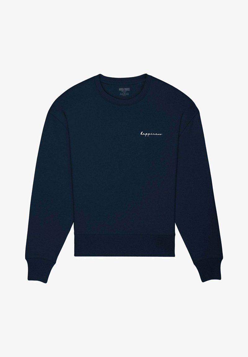  HAPPINESS EMBROIDERY UNISEX CLASSIC - Sweatshirt - Black
