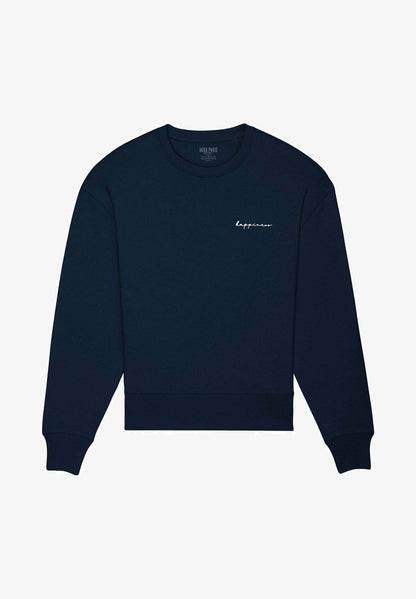  HAPPINESS EMBROIDERY UNISEX CLASSIC - Sweatshirt - Black