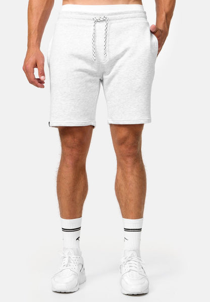 Indicode Jeans ALDRICH - Shorts - Ecru Mix