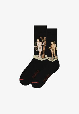  GUSTAVE COURBET - THE WOMAN IN THE WAVES - Socken - Mehrfarbig