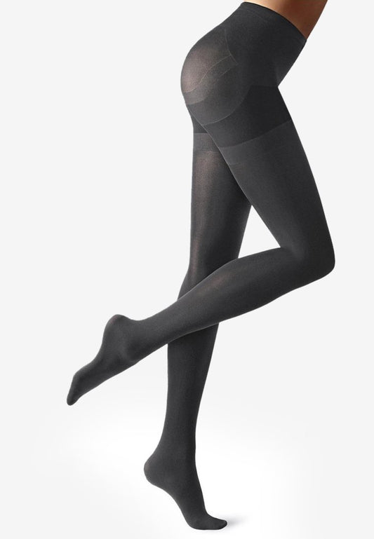 Calzedonia TOTAL SHAPER 80 DEN - Strumpfhose - Dark Grey