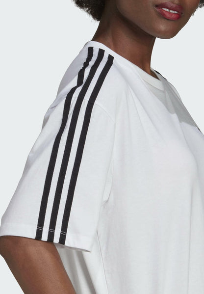 Adidas Originals OVERSIZED ADICOLOR RELAXED - T-Shirt Print - White