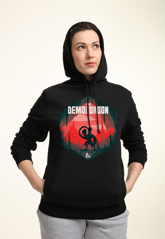 Henry Tiger DUNGEONS & DRAGONS THE DEMOGORGAN HEXAGON - Kapuzenpullover - Black