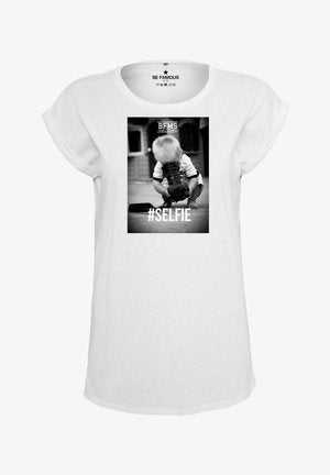 CLASSIC ROLL UP HELLOFRI - T-Shirt Print - Black