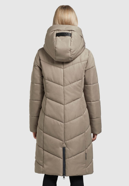 Khujo ARIBAY3 STRUCTURED - Wintermantel - Taupe