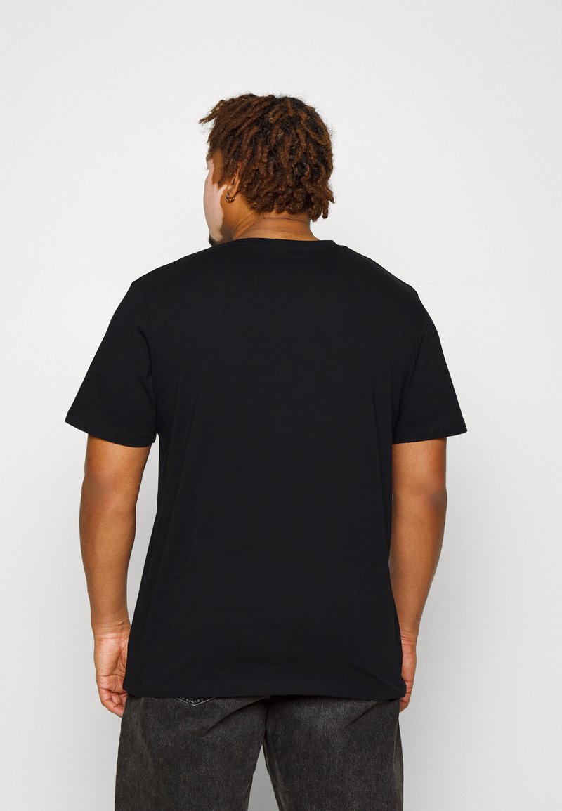 Jack & Jones JJFLAG TEE CREW NECK - T-Shirt Print - Black