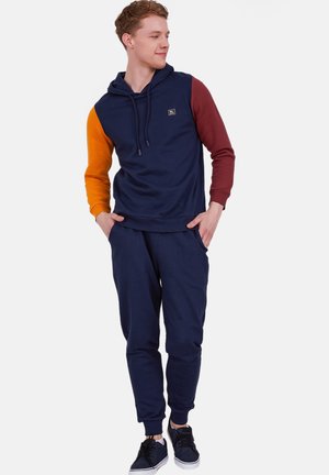  LONG SLEEVE SET - Nachtwäsche Set - Navy Blue