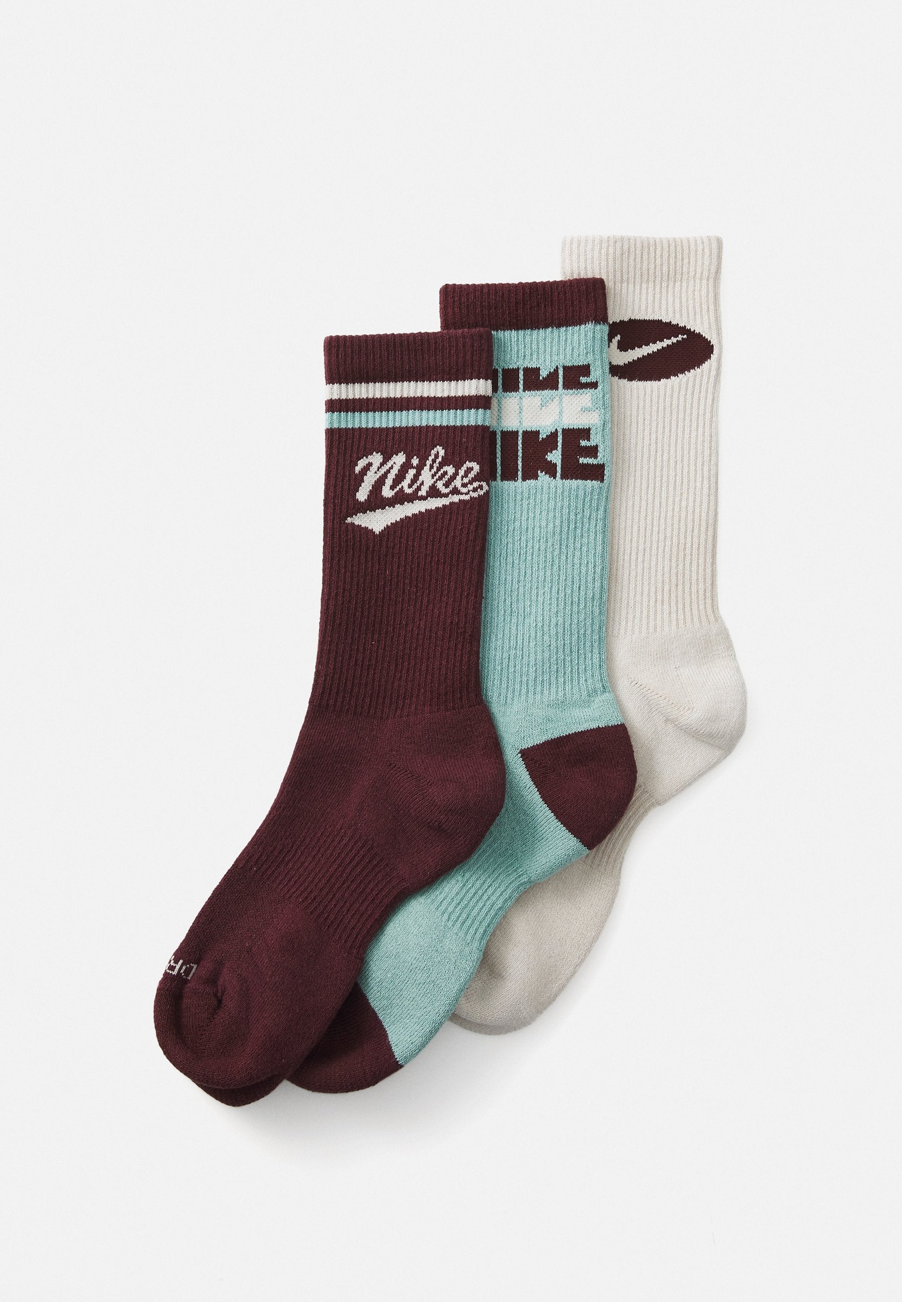 Nike Performance UNISEX 3 PACK - Sports Socks - Sail/university Red
