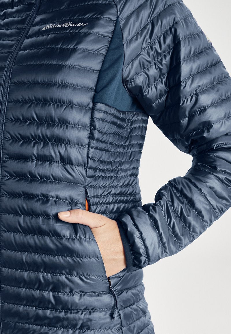 Eddie Bauer MICROTHERM™ 2.0 HOODED JACKET - Daunenjacke - Pfauenblau