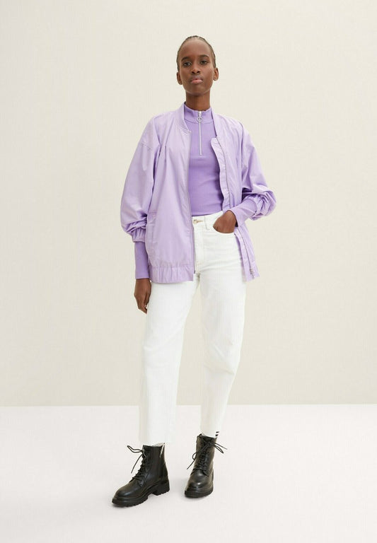 TOM TAILOR Denim Bomberjacke - Lilac Vibe