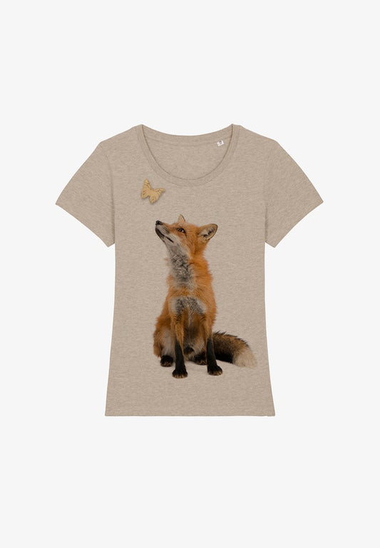  T-Shirt Print - Heather Sand