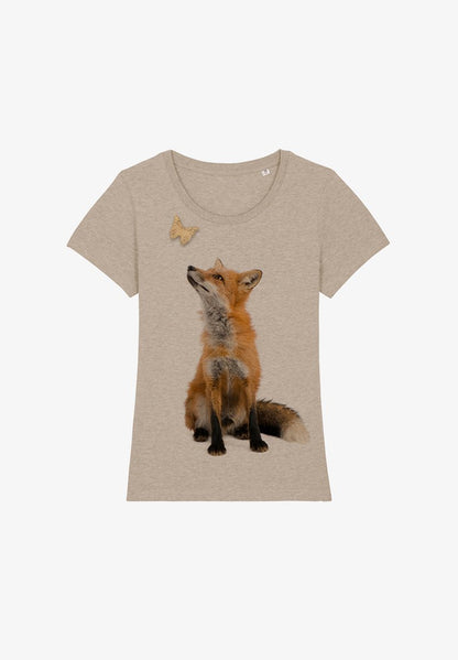  T-Shirt Print - Heather Sand