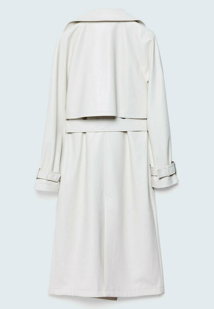 Stradivarius Trenchcoat - Off White
